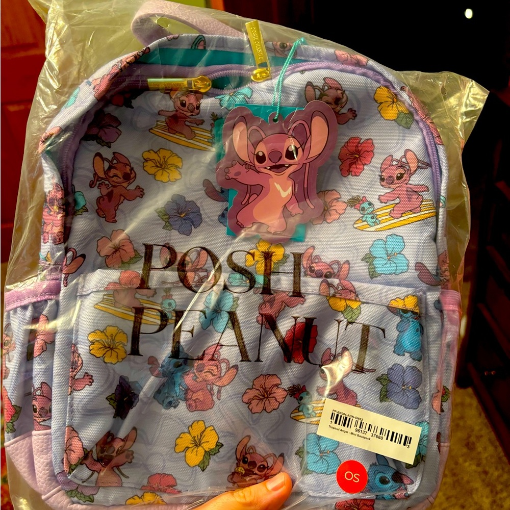 Mini stitch posh peanut backpack